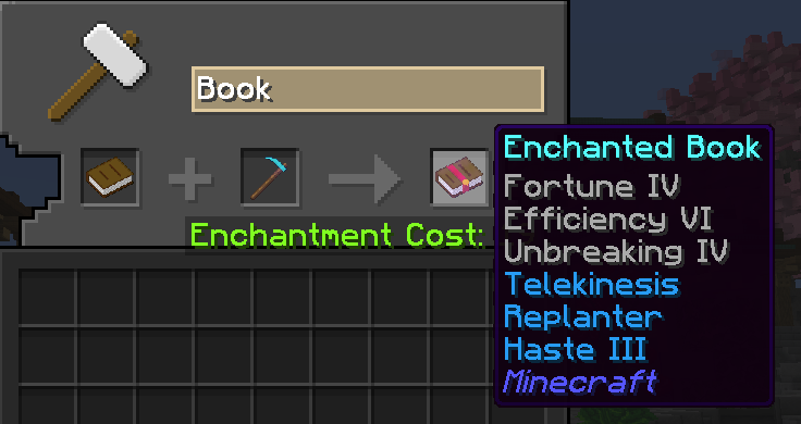 Enchanted book