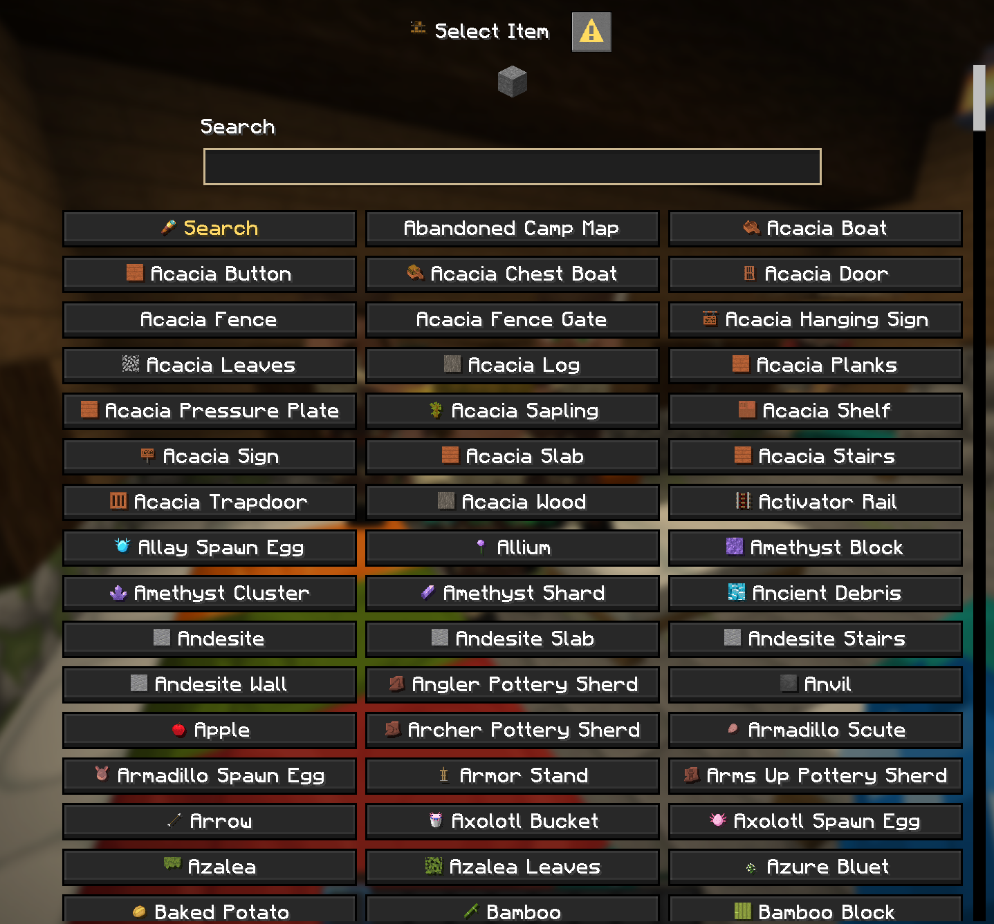 Order select