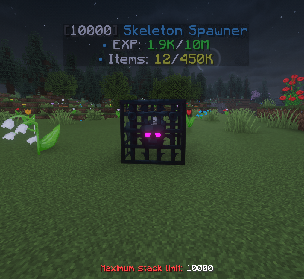 Spawner stacking